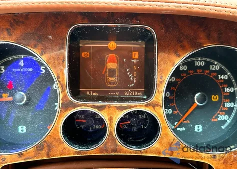 2007 Bentley Continental Gtc z USA, uszkodzony, nr VIN SCBDR33W77C046266